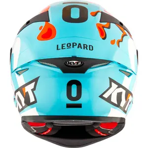 Imagem 8 de Capacete KYT TT Revo Leopard Aragon - Azul