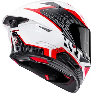 Imagem 7 de Capacete KYT TT Revo Speeding - Branco/Vermelho