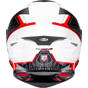 Imagem 8 de Capacete KYT TT Revo Speeding - Branco/Vermelho
