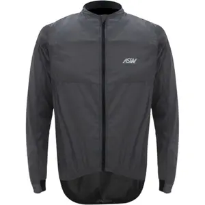 Jaqueta ASW Corta Vento Essentials Cinza/Preto