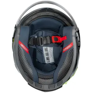 Imagem 5 de Capacete Norisk Downtown 2 Stage (Aberto) - Cinza/Amarelo Fluor Fosco