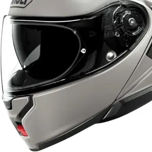 Imagem 2 de Capacete Shoei Neotec 3 Monocolor - Cinza Chalk (Articulado)