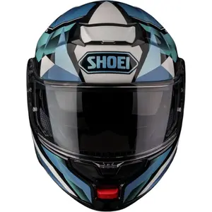 Imagem 2 de Capacete Shoei Neotec 3 Fragments TC-2 - Preto/Azul (Articulado)