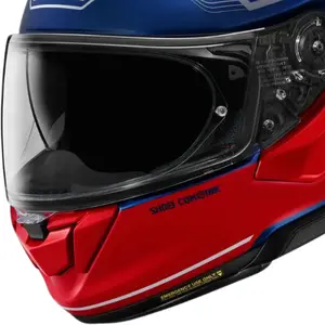Imagem 3 de Capacete Shoei GT-Air 3 Mike TC-2 - Azul/Vermelho