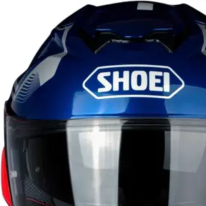 Imagem 4 de Capacete Shoei GT-Air 3 Mike TC-2 - Azul/Vermelho
