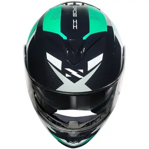 Imagem 4 de Capacete Norisk Force 2 Maxx - Azul/Verde (Articulado)