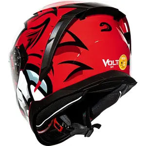 Imagem 7 de Capacete Race Tech Volt Fera - Vermelho