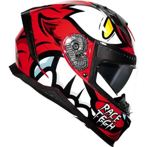 Imagem 2 de Capacete Race Tech Volt Fera - Vermelho