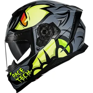 Capacete Race Tech Volt Fera - Cinza Fosco