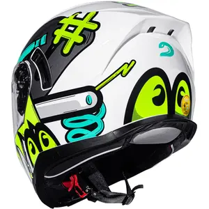 Imagem 10 de Capacete Race Tech Signal Stuff - Branco/Cinza (Articulado)