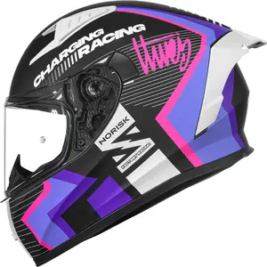 Capacete Norisk Flow Vizion - Roxo