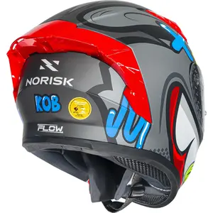Imagem 9 de Capacete Norisk Flow Kob - Prata