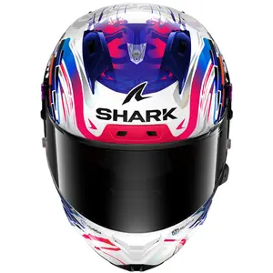 Imagem 2 de Capacete Shark Aeron-GP Carbon Zarco DVB - Branco/Roxo/Azul