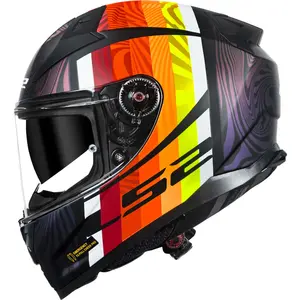 Capacete LS2 Vector 2 FF811 Freedom - Preto Fosco/Camaleão