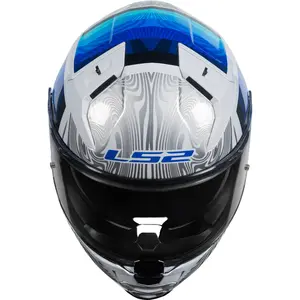 Imagem 6 de Capacete LS2 Vector 2 FF811 Freedom - Branco/Prata