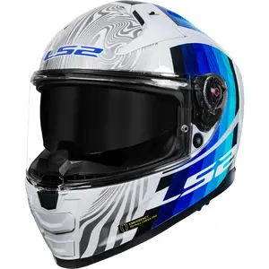 Imagem 3 de Capacete LS2 Vector 2 FF811 Freedom - Branco/Prata