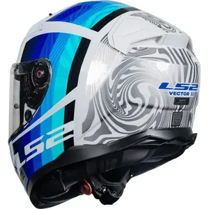 Imagem 7 de Capacete LS2 Vector 2 FF811 Freedom - Branco/Prata