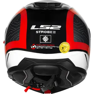 Imagem 12 de Capacete LS2 Strobe 2 FF908 Victory - Cinza/Branco/Preto (Articulado)