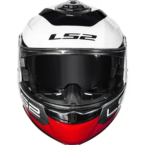 Imagem 10 de Capacete LS2 Strobe 2 FF908 Victory - Cinza/Branco/Preto (Articulado)