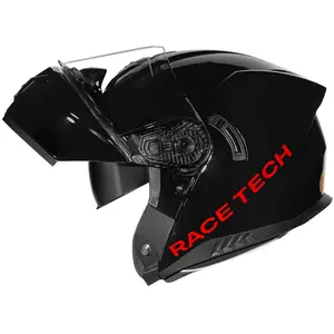 Imagem 3 de Capacete Race Tech Signal Monocolor - Preto (Articulado)