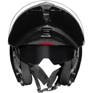 Imagem 5 de Capacete Race Tech Signal Monocolor - Preto (Articulado)