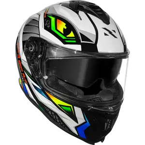 Imagem 8 de Capacete Norisk Strada 2 Reptel - Vermelho/Azul