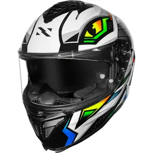 Imagem 7 de Capacete Norisk Strada 2 Reptel - Vermelho/Azul