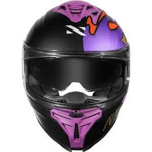 Imagem 10 de Capacete Norisk Strada 2 Lotus - Preto/Rosa Fosco