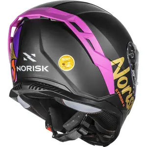 Imagem 6 de Capacete Norisk Strada 2 Lotus - Preto/Rosa Fosco