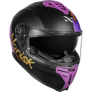 Imagem 8 de Capacete Norisk Strada 2 Lotus - Preto/Rosa Fosco
