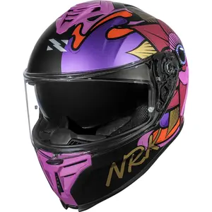 Imagem 7 de Capacete Norisk Strada 2 Lotus - Preto/Rosa Fosco