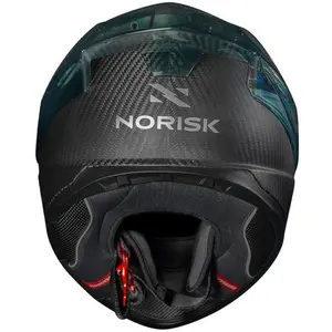 Imagem 10 de Capacete Norisk Carbon R Solid - Cinza Carbono Fosco