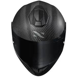Imagem 7 de Capacete Norisk Carbon R Solid - Cinza Carbono Fosco