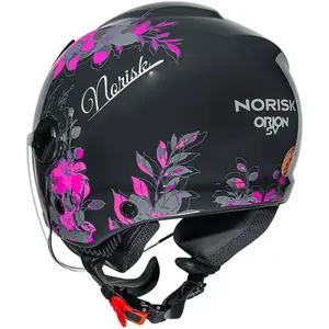 Imagem 7 de Capacete Norisk Orion SV Iris (Aberto) - Cinza
