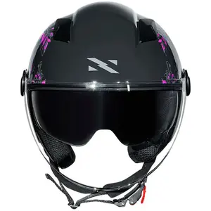Imagem 3 de Capacete Norisk Orion SV Iris (Aberto) - Cinza