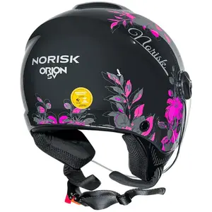 Imagem 8 de Capacete Norisk Orion SV Iris (Aberto) - Cinza