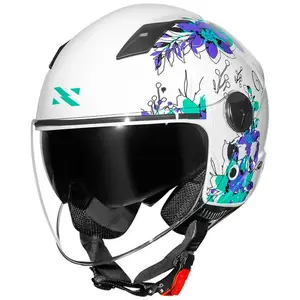 Imagem 3 de Capacete Norisk Orion SV Iris (Aberto) - Branco