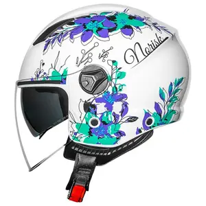 Capacete Norisk Orion SV Iris (Aberto) - Branco