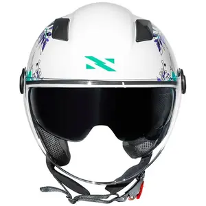 Imagem 5 de Capacete Norisk Orion SV Iris (Aberto) - Branco