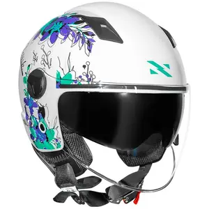 Imagem 4 de Capacete Norisk Orion SV Iris (Aberto) - Branco