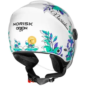 Imagem 7 de Capacete Norisk Orion SV Iris (Aberto) - Branco