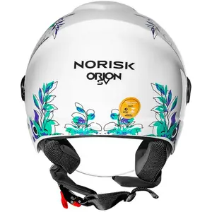 Imagem 8 de Capacete Norisk Orion SV Iris (Aberto) - Branco