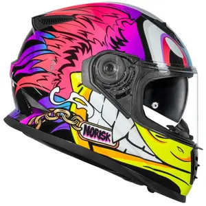Imagem 2 de Capacete Norisk FF302 Soul II Loko - Rosa