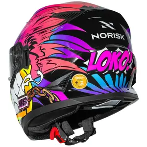 Imagem 7 de Capacete Norisk FF302 Soul II Loko - Rosa