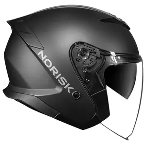 Imagem 2 de Capacete Norisk City Monocolor - Preto Fosco (Aberto)