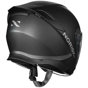 Imagem 8 de Capacete Norisk City Monocolor - Preto Fosco (Aberto)