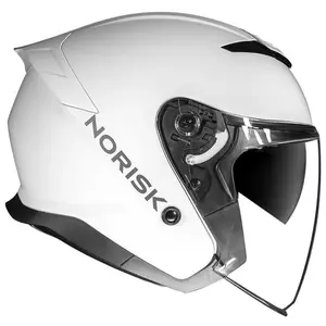 Imagem 2 de Capacete Norisk City Monocolor - Branco (Aberto)