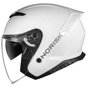 Capacete Norisk City Monocolor - Branco (Aberto)