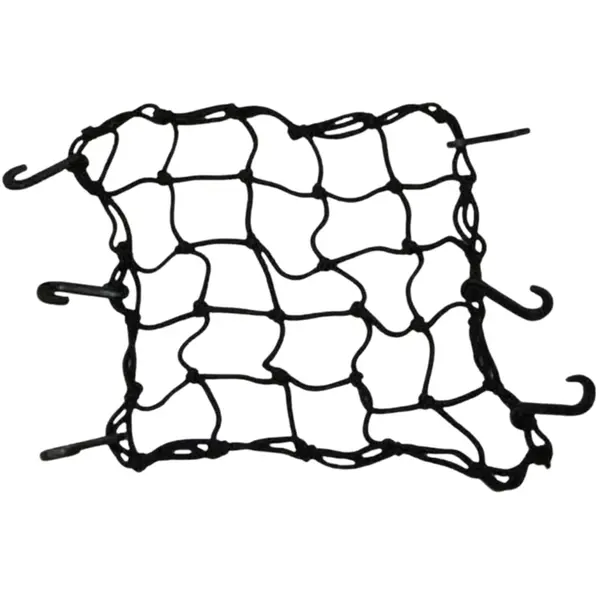 Imagem 1 de Rede Elástica para Fixar Capacete Piracapas - Tipo Aranha - 35x35cm