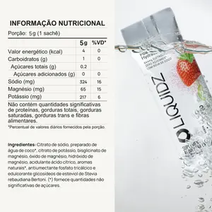 Imagem 3 de Eletrólitos em Pó Liquidz Zero Açúcar Morango com Kiwi - 1 Sachê (5g)